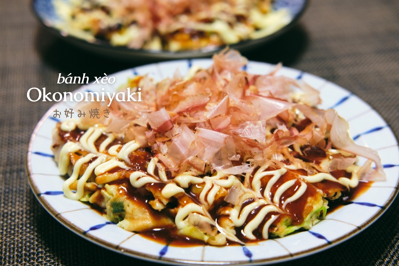 Công thức bánh xèo Okonomiyaki dễ làm chuẩn vị Nhật Bản