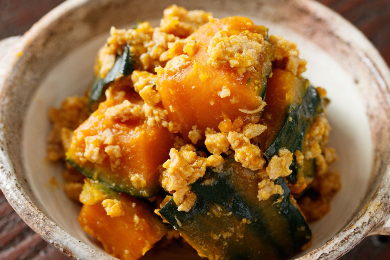 soboro ni kabocha