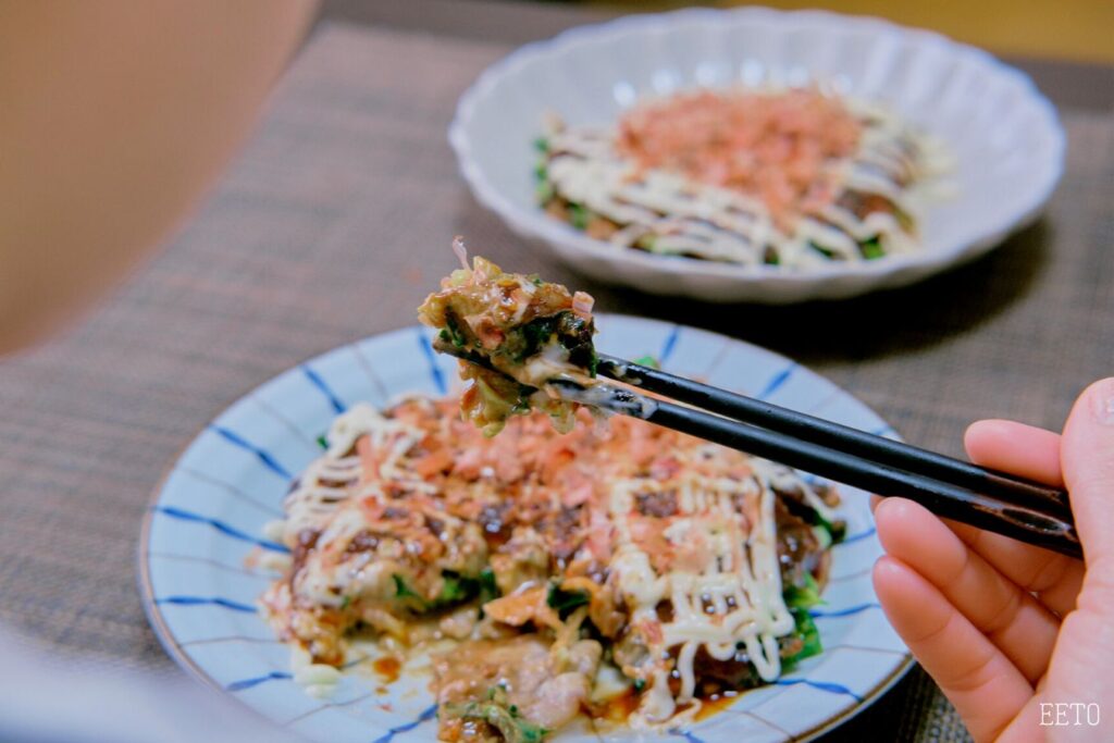 cach nau rau chan vit okonomiyaki7