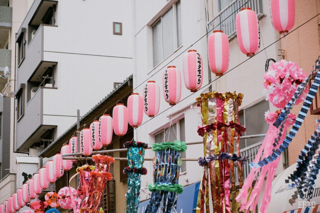 le hoi Tanabata Kappabashidori Tokyo eeto1